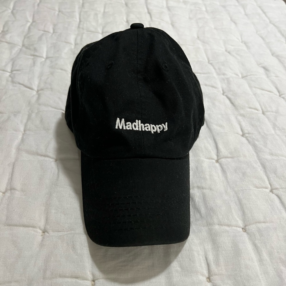 Madhappy Cotton Men’s Black Baseball Hat! One size!